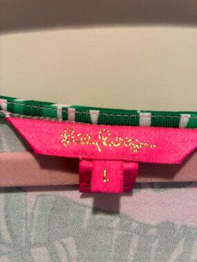 Lilly Pulitzer Pink & Green Dress